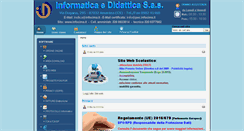 Desktop Screenshot of infocima.it